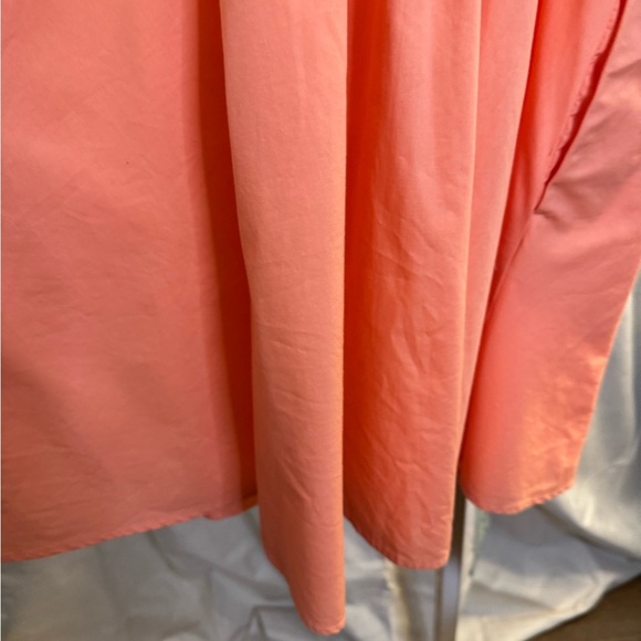 Abercrombie & Fitch Puffed Sleeve Peach Dress Size XL. - Picture 10 of 10